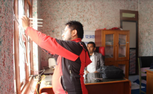 पत्रकार महासंघ पर्वतको कार्यालयमा निशुल्क रुपमा ईन्टरनेट जडान..