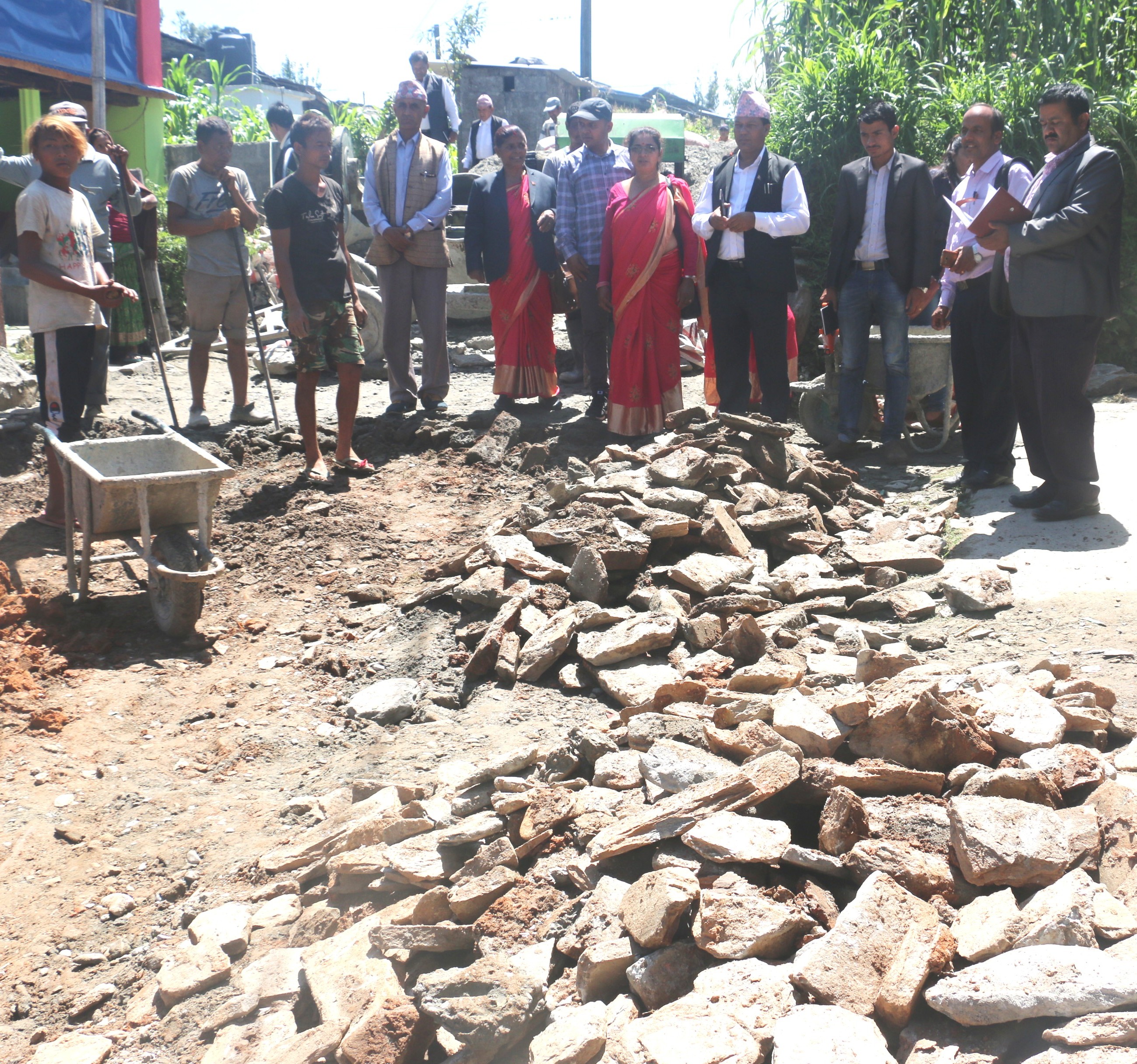 अन्नपूर्ण गाउँपालिकाका विकास योजना अनुगमन