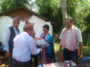 सामुदायिक बिद्यालय खस्कीनुमा कांग्रेश का नेतृी तथा समाज सेवी राधाकुमारी क्षेत्री चिन्तीत