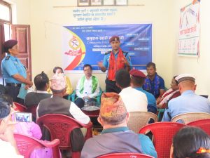 समुदाय प्रहरी साझेदारी कार्यक्रम अन्तरगत आत्महत्या रोक थाम तथा अन्तरक्रिया कार्यक्रम सम्पन्न ।।