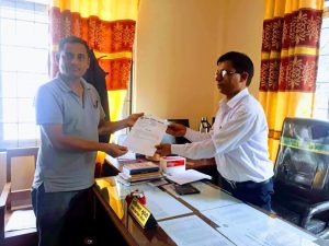 पत्रकार हमालको रिहाईको माग गर्दै ज्ञापन पत्र