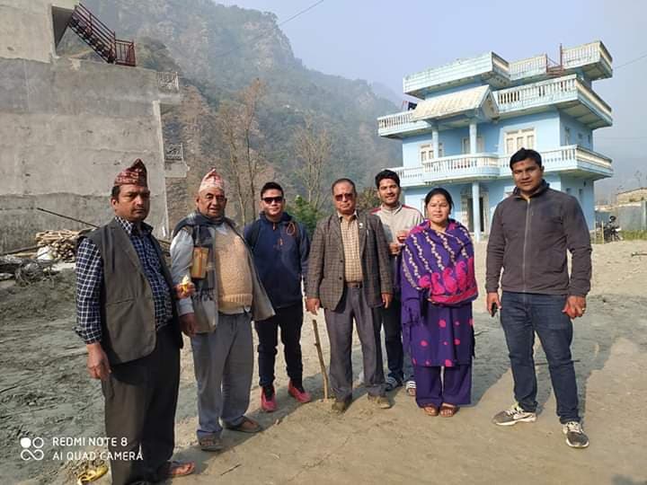 जलजला गाउँपालिका–४ मोहनचोकमा कृषि उपज संकलन केन्द्र निर्माण सुरु