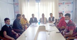नगर प्रमुख शर्माद्वारा कालीगण्डकी जलाशययुक्त परियोजनाका विषयमा विज्ञहरूसँग छलफल