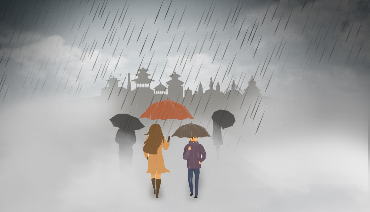 केही ठाउँमा भारी वर्षाको सम्भावना, सतर्कता अपनाउन मौसमविदको आग्रह