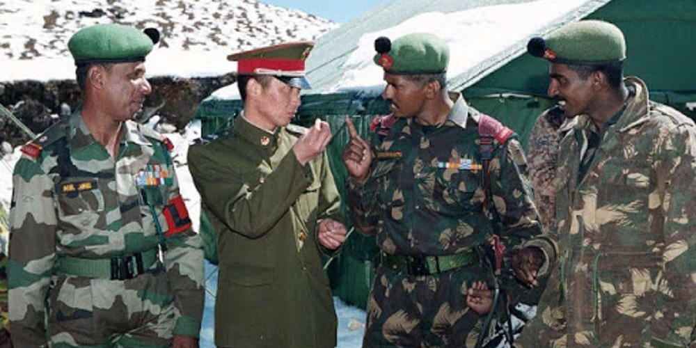 भारतीय र चिनियाँ सेनाबीच पूर्वी लद्दाखमा फेरि भयो झडप
