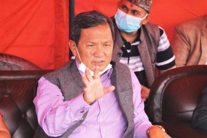 प्रदेश प्रहरी तालीम केन्द्र पुगे मुख्यमन्त्री
