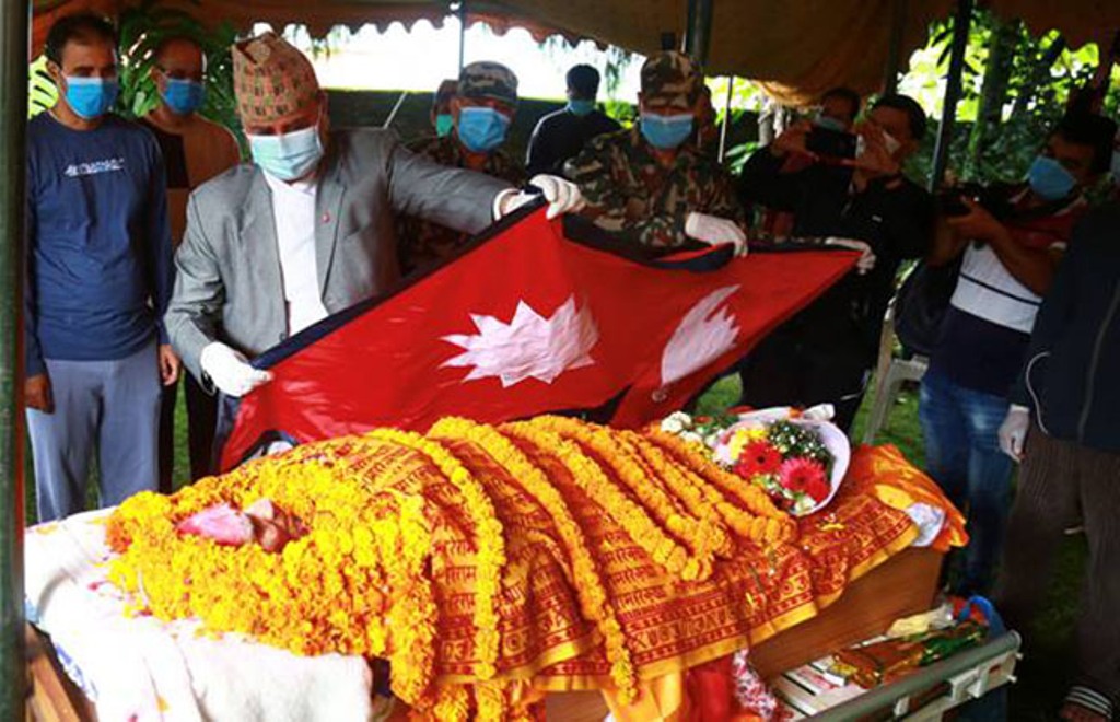 आजको तस्वीर- अलविदा राष्ट्रकवि !