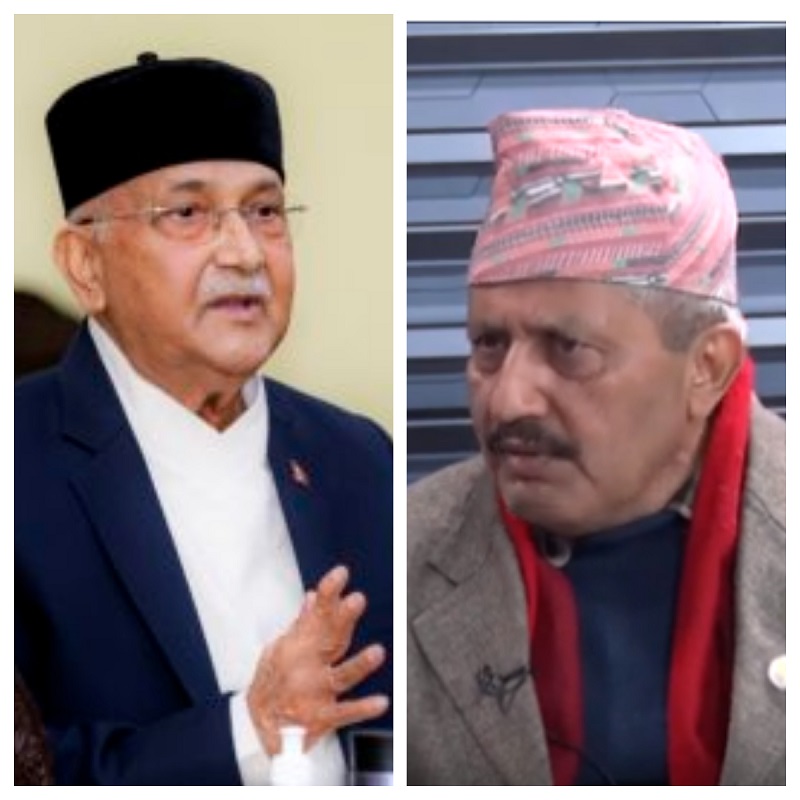 शिक्षामन्त्री पोखरेलसँग प्रधानमन्त्री ओली रुष्ट