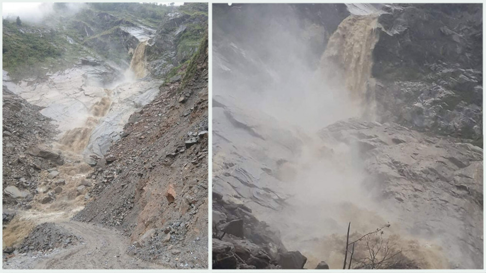 पहिरोले मध्यपहाडी लोकमार्ग र कालीगण्डकी करिडोर अवरुद्ध
