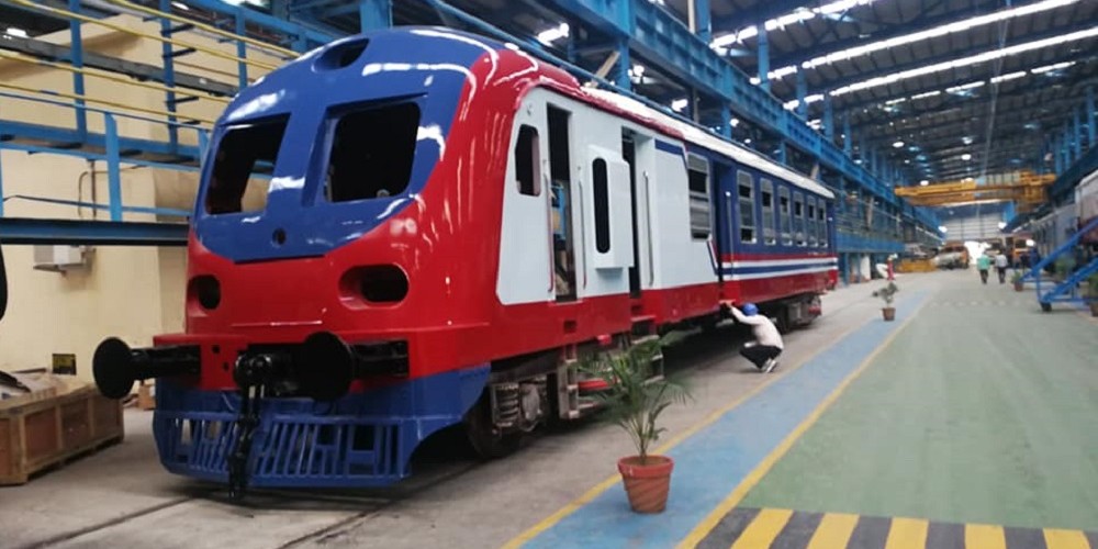 यस्तो देखियो नेपाली रेल (भिडियो)