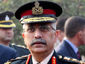 नेपालविरुद्ध बोल्ने भारतीय सेनाध्यक्ष नरवाणेलाई मानार्थ महारथीको उपाधि दिने सरकारको निर्णय