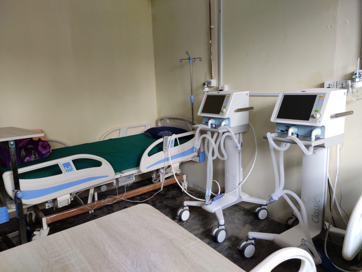 पर्वत अस्पतालमा आइसियु र भेन्टिलेटरको सुविधा