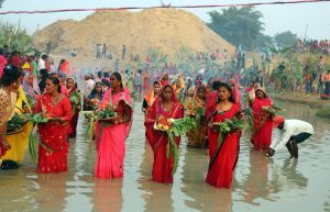 छठ पर्वः आज सन्ध्याकालीन अर्घ दिई पूजापाठ गरिने