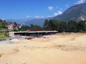 आधुनिक बागलुङ बसपार्क : कालोपत्रे गर्न बाँकी