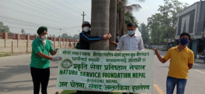 वातावरणको दिवसको दिन वीरगञ्जमा रुखलाई अंगालो