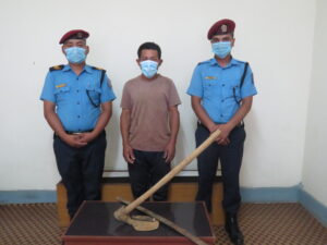 कोदालोले हानेर श्रीमतीको हत्या गर्ने बाच्छाका लालबहादुर पक्राउ
