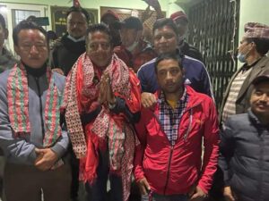 पर्वत मा नेपाली कांग्रेस काे १४ अाै महाधिवेशन सम्पन्न अध्यक्ष मा जाेशि।