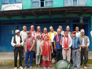 स्थानीय तहको निर्वाचनमा विजयी भएका पूर्व कर्मचारीहरुलाई सम्मान तथा बधाई ज्ञापन