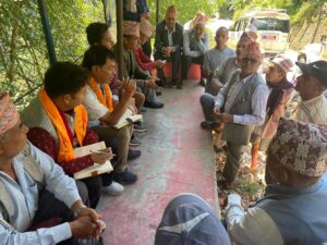 गठबन्धनका उम्मेदवार जोशी र कुँवरको घरदैलो अभियान सुरु