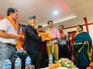 नेपाल प्रेस युनियन पर्वतकाे छैटाै अधिबेशन सम्पन्न , अध्यक्षमा पुन अधिकारी चयन,