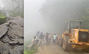 पहिरो नरोकिएपछि भीमदत्त राजमार्ग अझै खुलेन, सुदूरपश्चिमका ७ जिल्ला प्रभावित