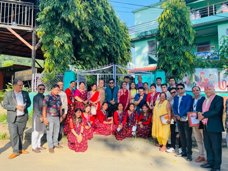सम्मान तथा कार्यालय उद्घाटन संगै   लोकदोहोरी गित प्रतिष्ठान पर्वतको १९ औं वार्षिक साधारणसभा सम्पन्न