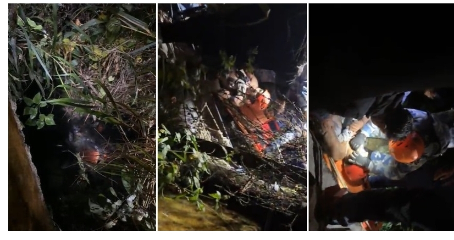 सेती खोचमा खसेका फलेवासका एक युवाको २ घण्टा पछि उद्धार