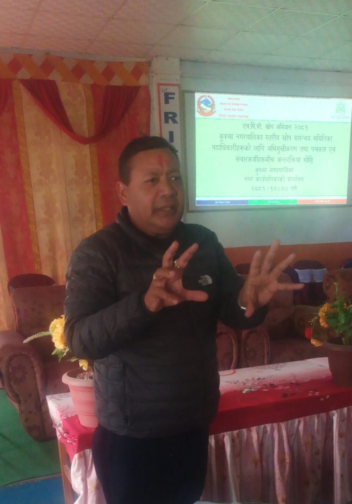 पर्वतमा पाठेघर मुखको क्यान्सरविरुद्धको खोप अभियान सञ्चालन गरिदै