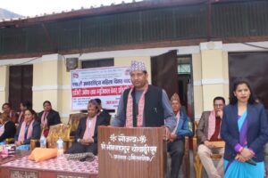 ११५ औँ अन्तर्राष्ट्रिय महिला दिवसको अवसरमा पर्वतको जलजला गाउँपालिकाले महिलाहरुको हाजिरी जवाफ र म्युजिकल चेयर प्रतियोगिता तथा महिला शसक्तिकरण कार्यक्रम सम्पन्न