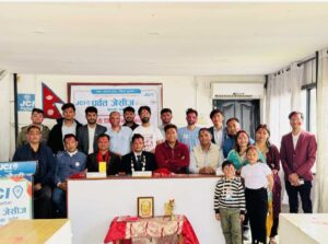 पर्वत जेसीजको आयोजनामा “होली मिलन” कार्यक्रम सम्पन्न