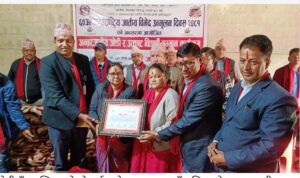 जलजला गाउँपालिकाद्धारा अन्तरजातीय विवाह गर्ने २८ जोडीलाई सम्मान