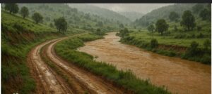पर्वतबाट वार्षिक साढे तीन लाख टन माटो खोलामा बग्दै, मुख्य कारण ग्रामीण सडक