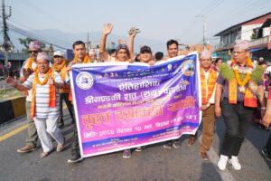 पोखरामा बृहत् ट्याक्सी र्‍याली सम्पन्न, महायज्ञको सन्देश फैलियो