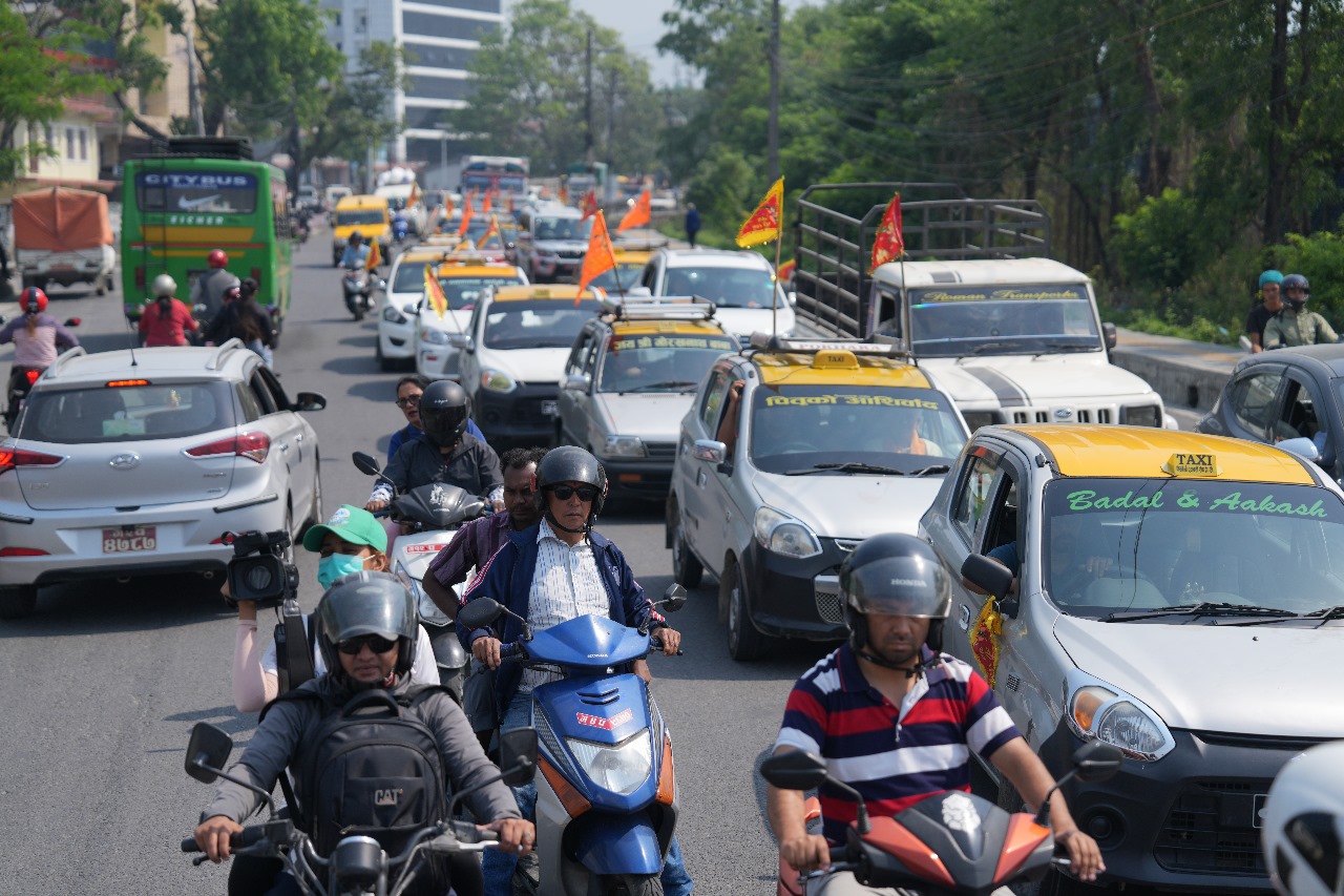 गत आर्थिक वर्षमा पर्वत ट्राफिकले उठायो ७५ लाख राजश्व