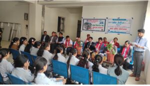 जेसिजको आयोजनामा प्रदेश अस्पतालमा विद्यार्थीको रक्त समूह परीक्षण