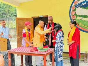 एसइईमा उत्कृष्ट नतिजा ल्याएका शिव मा.वि.का विद्यार्थीलाई सम्मान
