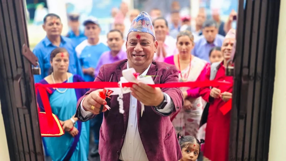 कुश्माको ६ नं. वडा कार्यालय अव सरकारी भवनमा
