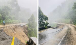 सडक भासिएपछि धरान–धनकुटा सडक एकतर्फी