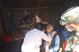 नेपाली सेनाको आयोजनामा माझफाँटमा स्वास्थ्य शिविरको आयोजना हुने