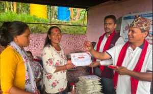 कुस्मा नगरपालिका वडा नं. ७ गोदाममा आयोजित दुईदिने बटारेको धुप बनाउने तालिम सम्पन्न